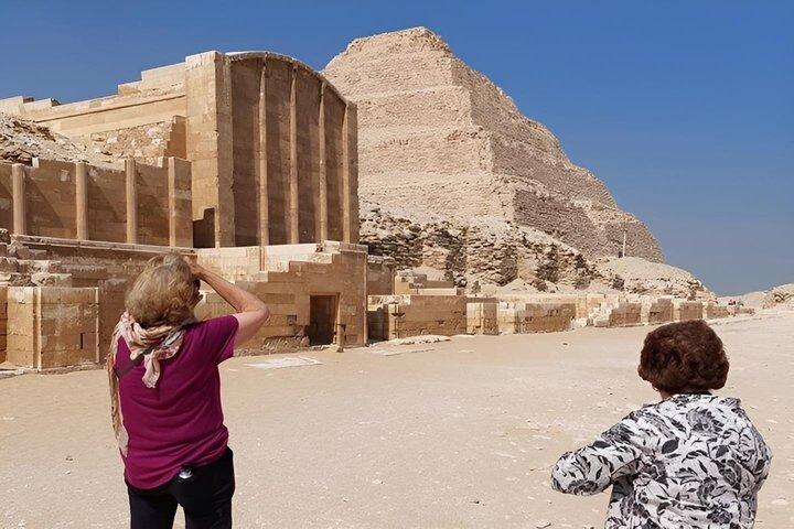 Saqqara Pyramids,Mastabas,Imhotep Gem,Memphis&Dahshur,7Sites Tour