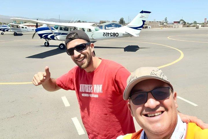 From Lima luxury bus and Nazca Lines flight