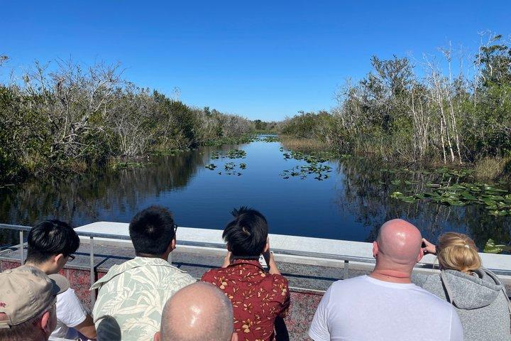 Miami: Everglades Airboat, Wildlife Refuge, with free transport