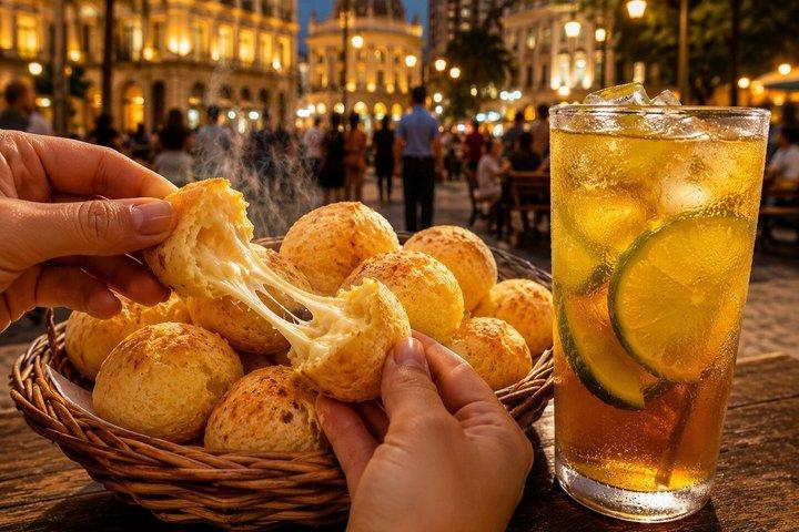 Lapa Evening Street Food & Caipirinha Tour in Rio