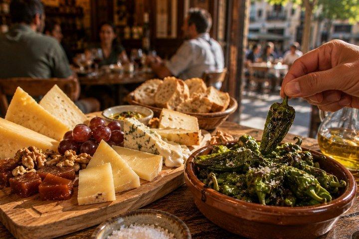 100% Vegetarian Barcelona Tapas Tour in Gràcia (Full Meal)