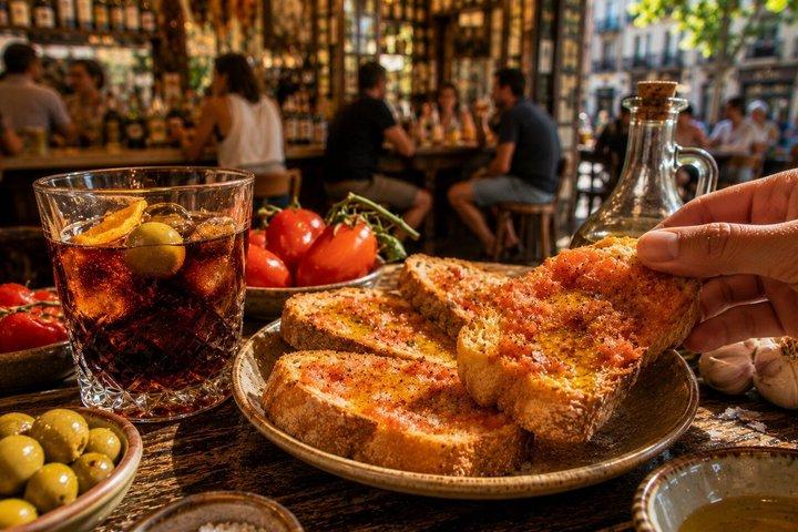 100% Vegetarian Barcelona Tapas Tour in Gràcia (Full Meal)