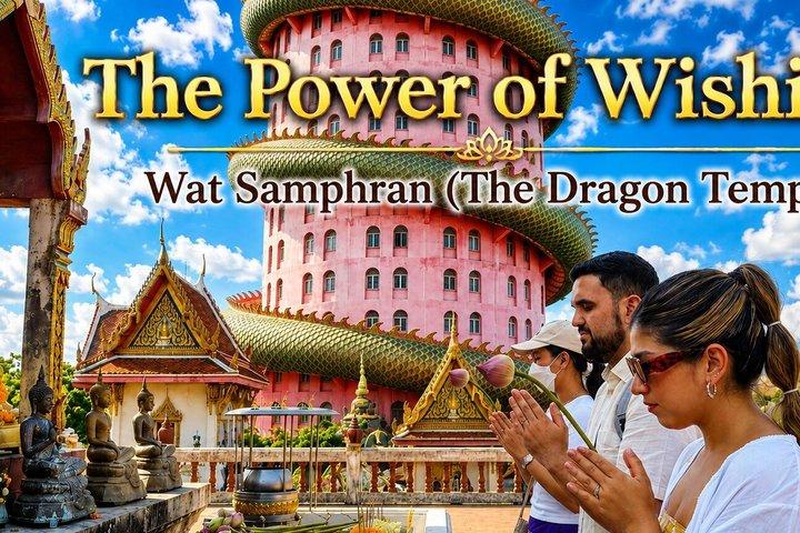 PRIVATE Floating Market + DRAGON Temple + DO like a Local