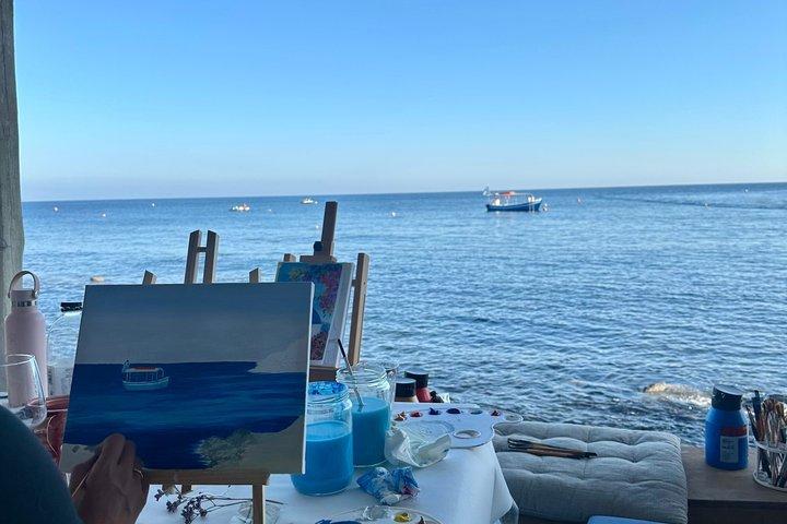 Sip & Paint by the Sea experience