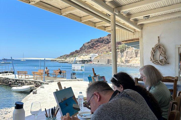 Sip & Paint by the Sea experience