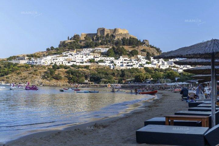 From Rhodes: Lindos Evening Escape & 4 Hours Free Time