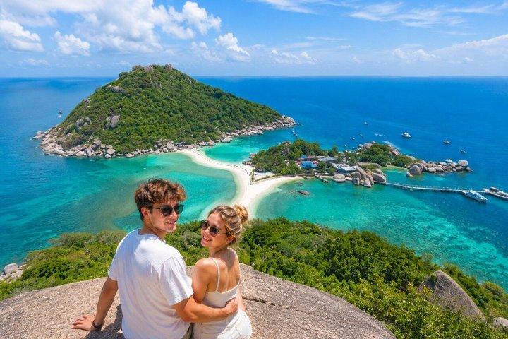 Koh Tao and Koh Nang Yuan Speedboat Tour from Koh Samui