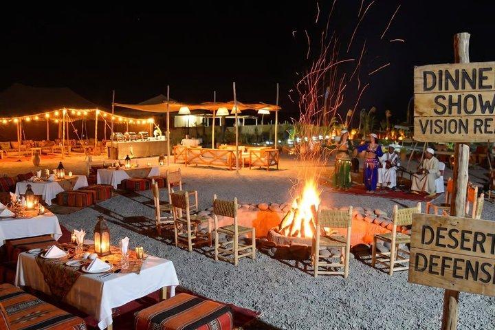 From Marrakech: Sunset Dinner in the Agafay Desert