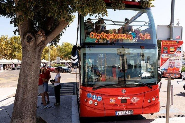City Sightseeing Split 3 Routes Bus Tour, Walking Tour + Fortress