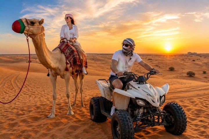 Red Dunes Morning Safari With Quad Biking & Camel Ride