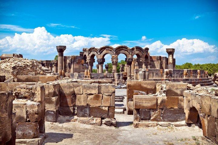 Private 8-9-hour Echmiadzin, Zvartnots, Garni and Geghard trip from Yerevan
