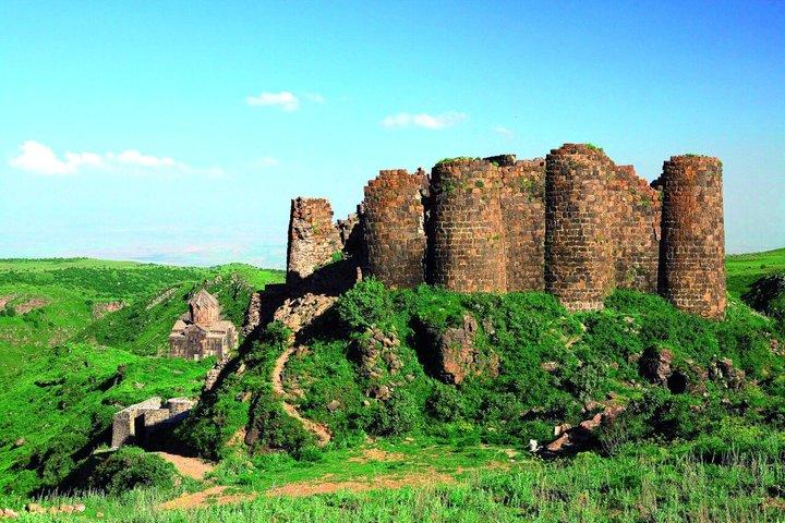 Private tour to Aragats-Lake Kari - Armenian Alphabet Monument - Amberd fortress