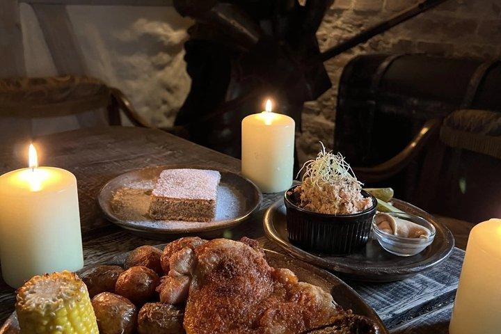 A night full of experiences - a medieval dinner show in Dětenice