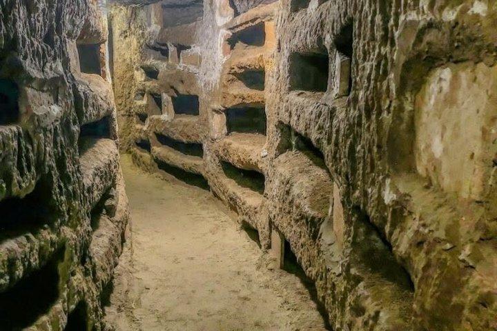 Rome: Catacombs Underground & Colosseum Small Group Tour