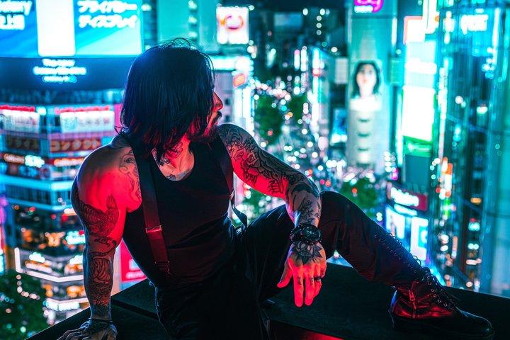Tokyo Neon Night Photoshoot