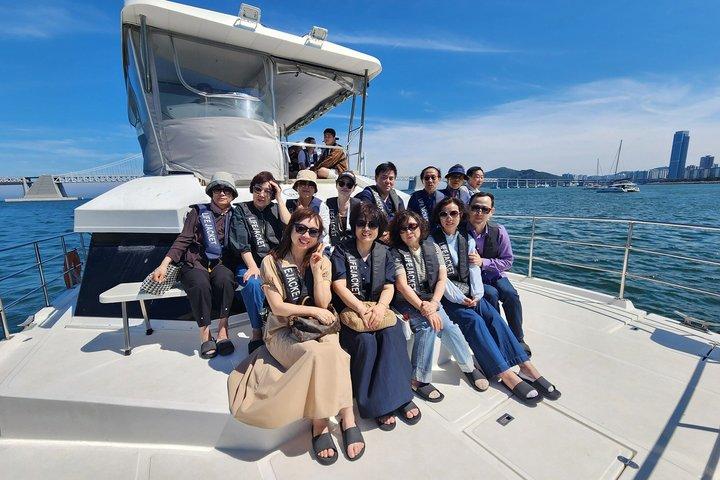 Busan Yacht Tour – Gwangan Bridge & Marine City Cruise