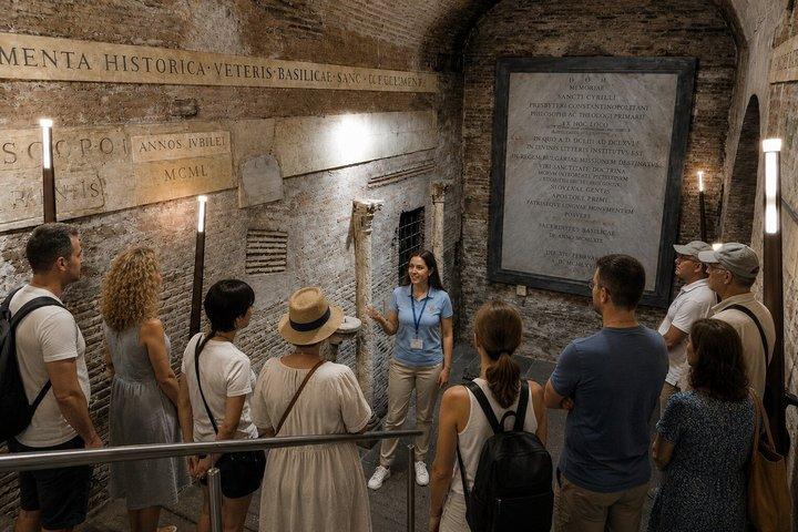 San Clemente Underground and Basilica Semi Private Tour