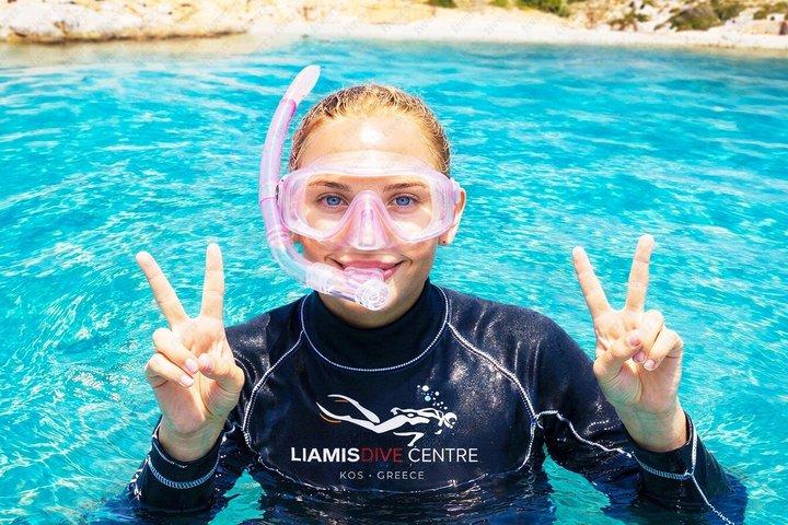 Half Day Snorkelling Experience with a dive boat in Kos Greece