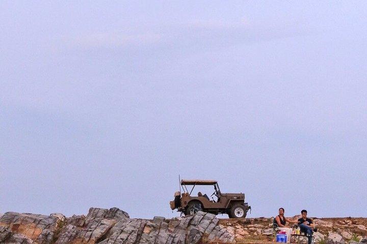 Udaipur: Private Vintage Willys Jeep Experience