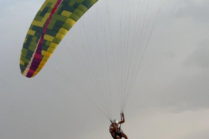 Sunset Paragliding in Atlas Mountains Fly Above Agafay Desert
