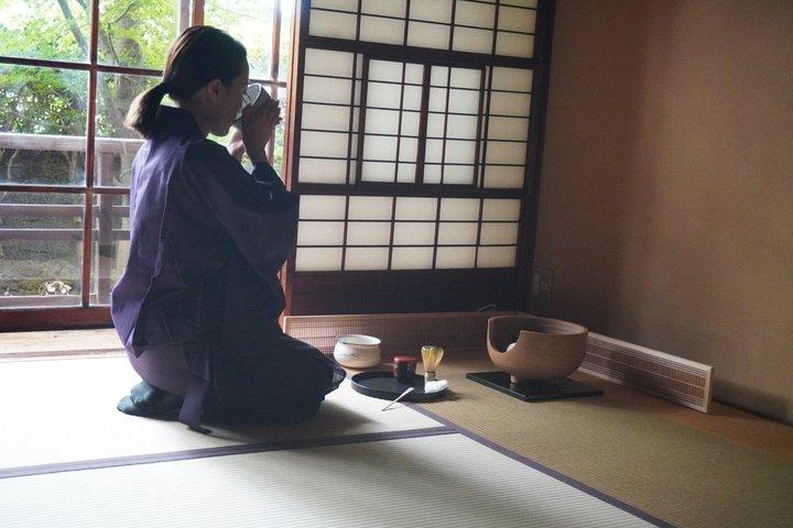 Tea Ceremony in Kyoto Machiya with Kamogawa River View