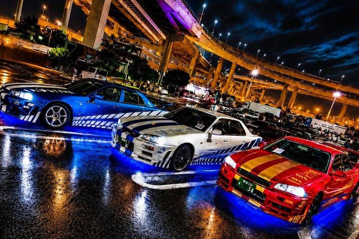 Tokyo: Private JDM R34 Skyline drive & Daikoku PA car meet