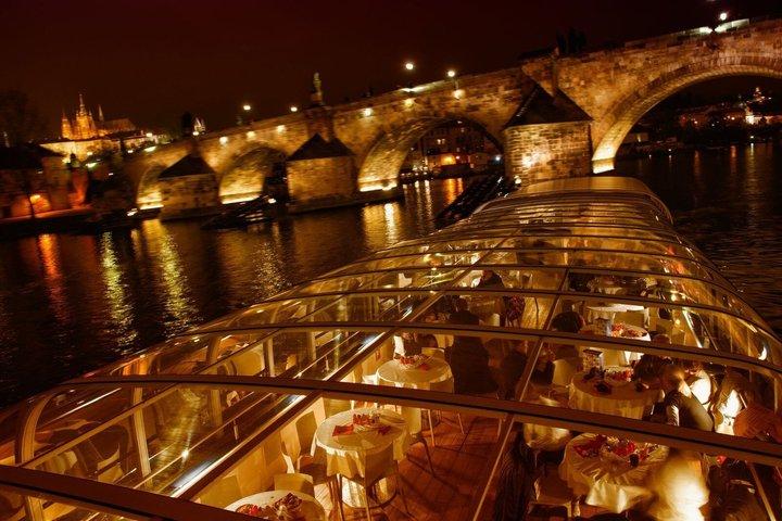 3-Hour Prague by Night Dinner Cruise