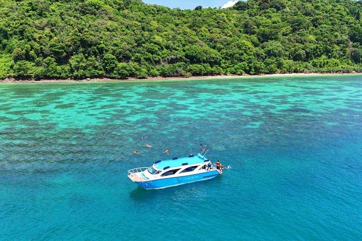 Phi Phi & Bamboo Islands w/ Lunch by Speedboat or Speed Catamaran
