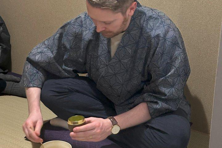 Tea Ceremony in Kyoto Machiya with Kamogawa River View