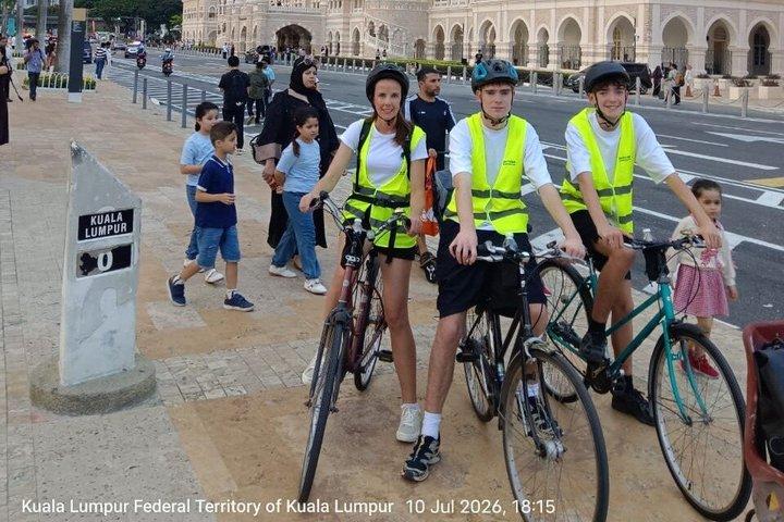 Cycling Through the Heart of Kuala Lumpur with Hotel Pickup
