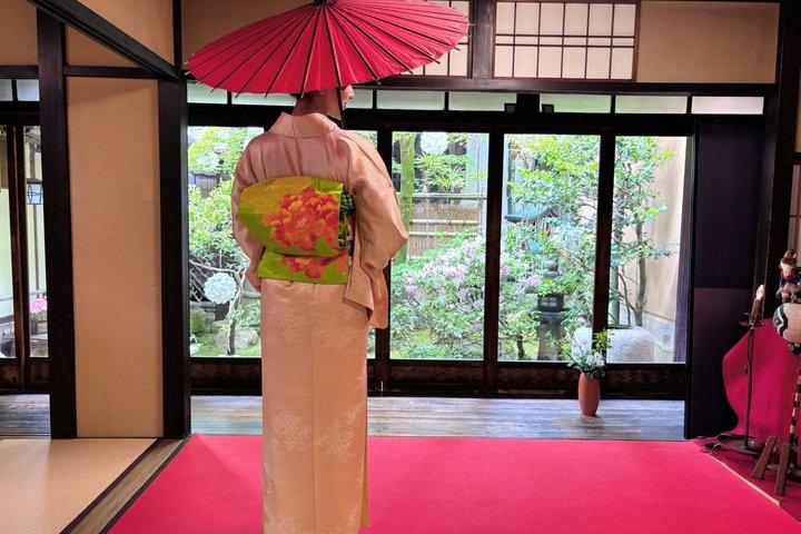 Kyoto: Special price -Tea Ceremony and Kimono at Machiya