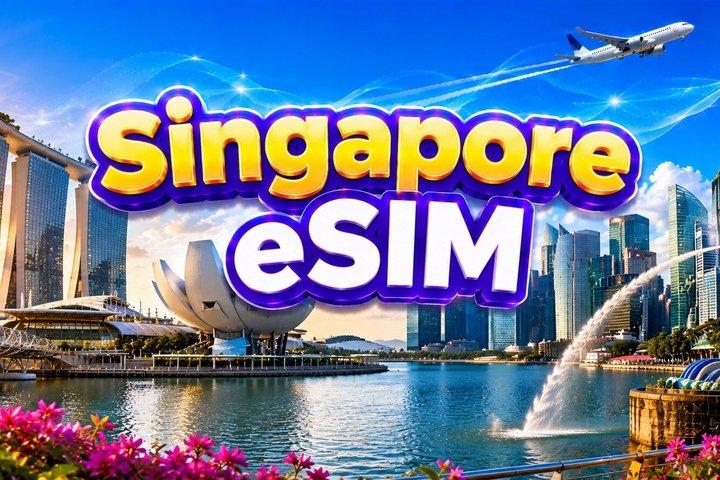Singapore eSIM (3 to 30 days. Up to 60GB of data)