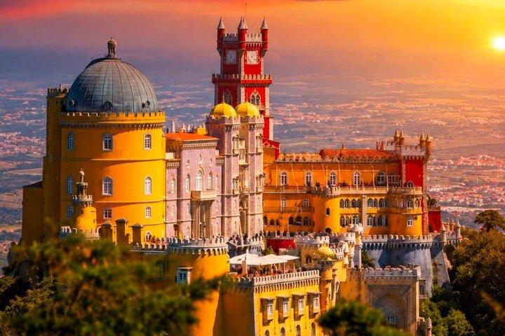 From Lisbon, Sintra, Pena Palace, Cabo Roca & Cascais Tour