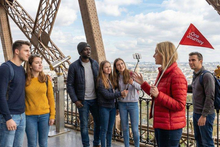 Eiffel Tower Elevator Tour with Interactive Guide+Optional Summit