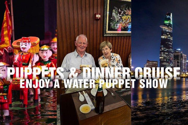 Saigon Evening Tour: Water Puppet Show & Dinner Cruise