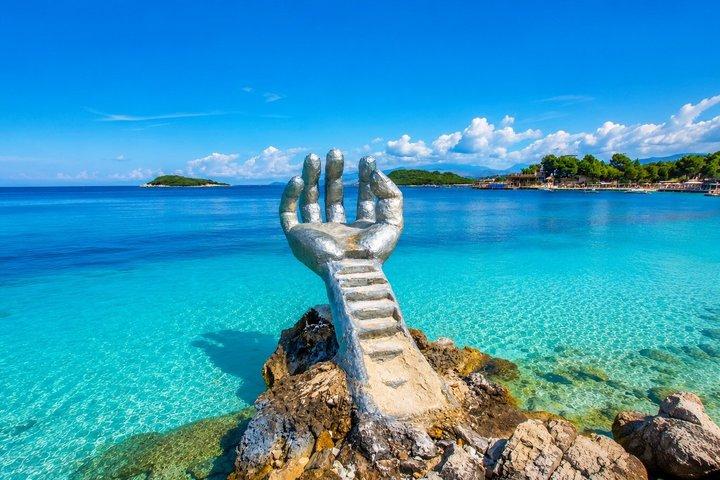 Tirana Durres Golem to Sarande Ksamil and Blue Eye Day Trip