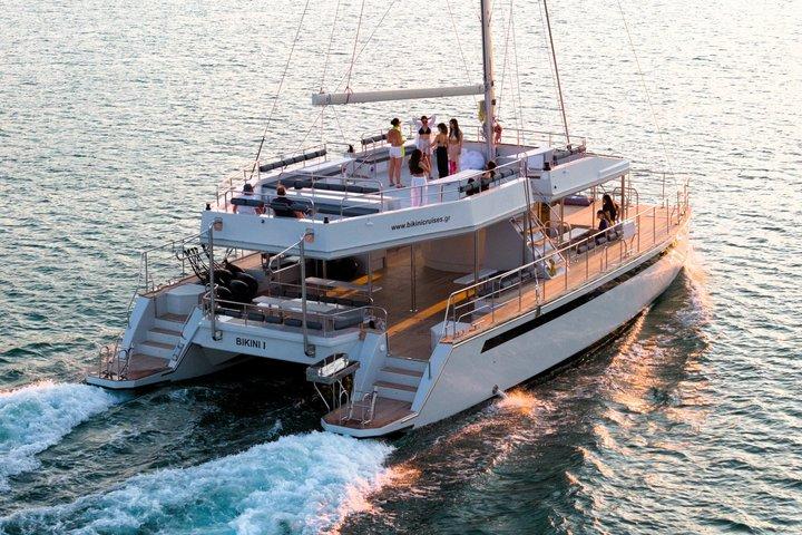 Sunset Cruise: Bays of Paroikia and Antiparos