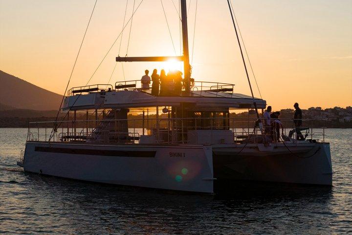 Sunset Cruise: Bays of Paroikia and Antiparos