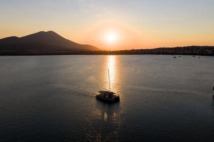 Sunset Cruise: Bays of Paroikia and Antiparos