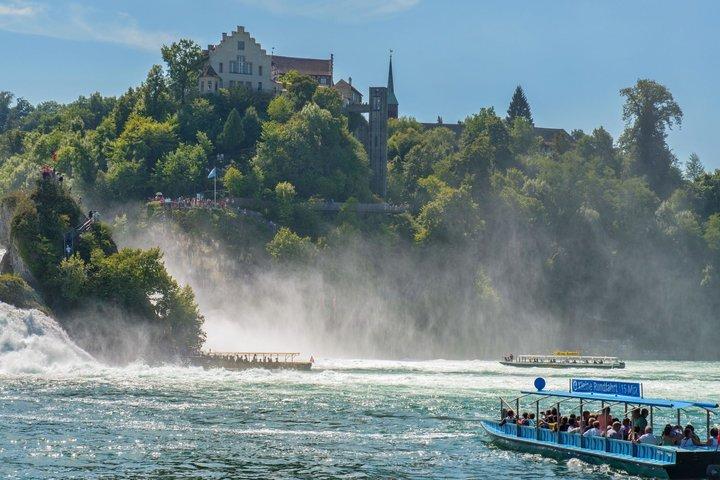 Explore Rhine Falls and City by Open Top Bus from Zurich