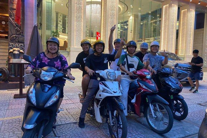 Private Street Food Discovery by Cyclo at Night in Ho Chi Minh