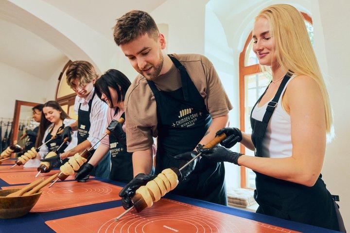 Prague Traditional Chimney Cake Trdelník Making Workshop