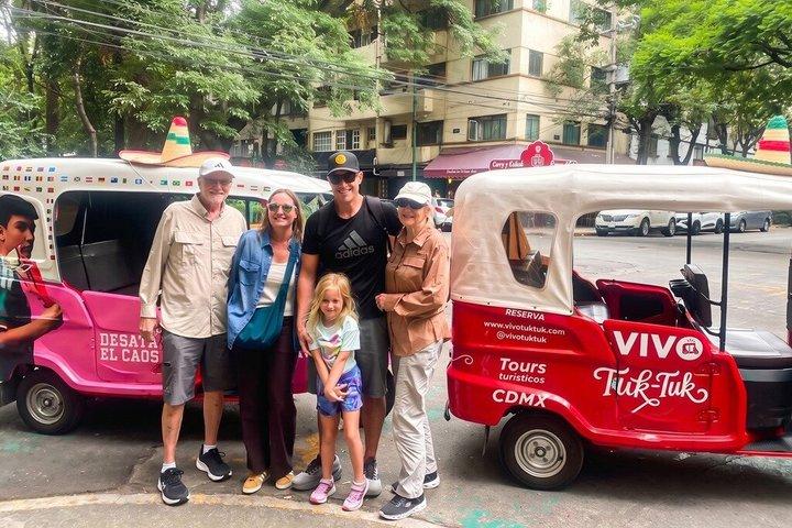 Tuk Tuk Tour of Rome and La Romita on CDMX