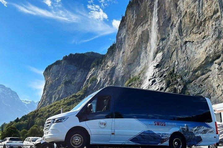 Zurich Hop on Hop off to Interlaken Grindelwald and Lauterbrunnen