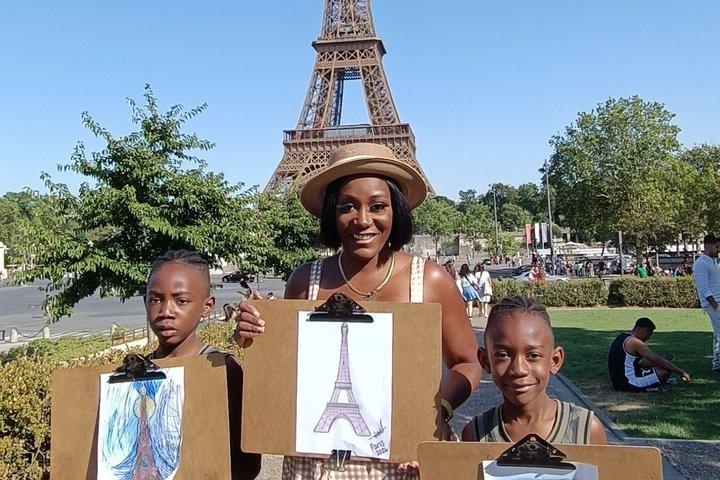 Eiffel Tower Drawing Workshop at the Eiffel Tower