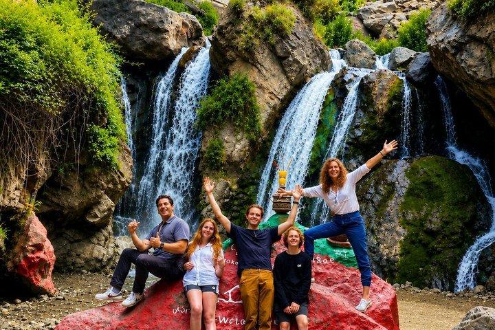 Marrakech: Ourika Waterfall, Atlas Mountains, Guide & River Lunch