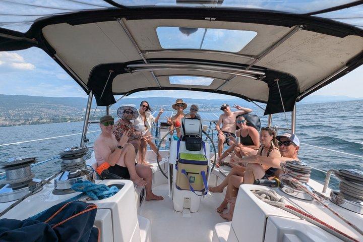 Okanagan Lake Sailing Tour from Penticton & Naramata BC