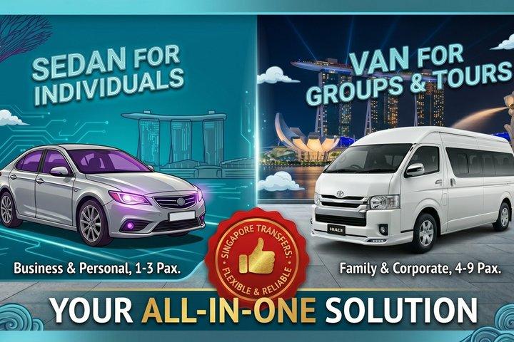 Singapore Changi SIN Airport Private Transfer to/from City Center