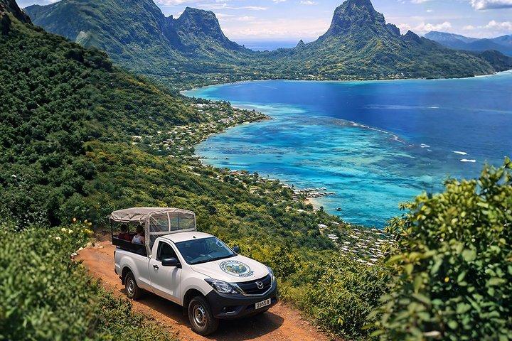 Moorea 4WD Tour: Magic Mountain, Belvedere, Pineapple Road & More