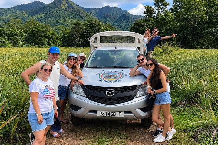 Moorea 4WD Tour: Magic Mountain, Belvedere, Pineapple Road & More